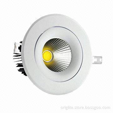 LED Downlight, 10W Lifud Power, Sharp Chip, COB, 3-year Warranty, Anti-glare, Multi-mirror Reflector